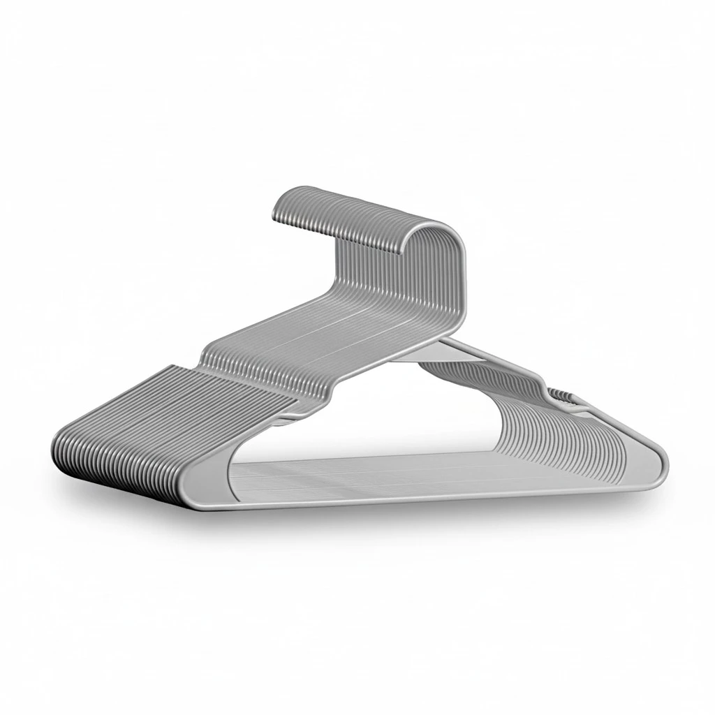 Plastic Hangers Clothes Hangers 20 Pack, Durable Hangers Space Saving for Everyday Standard Use and Dorm Room Essentials Grey Hangers