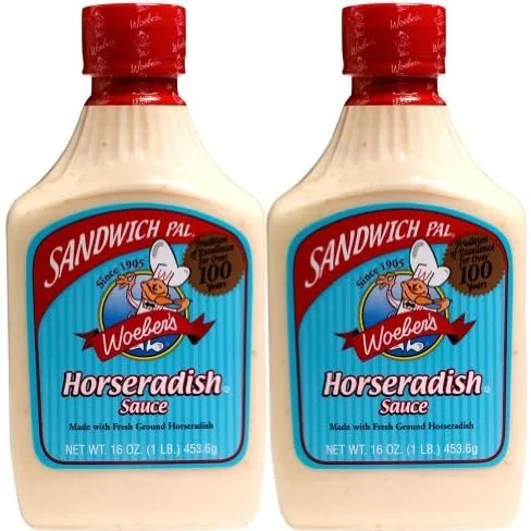 Pack Of 2 Sandwich Pal Horseradish Sauce, 16 oz