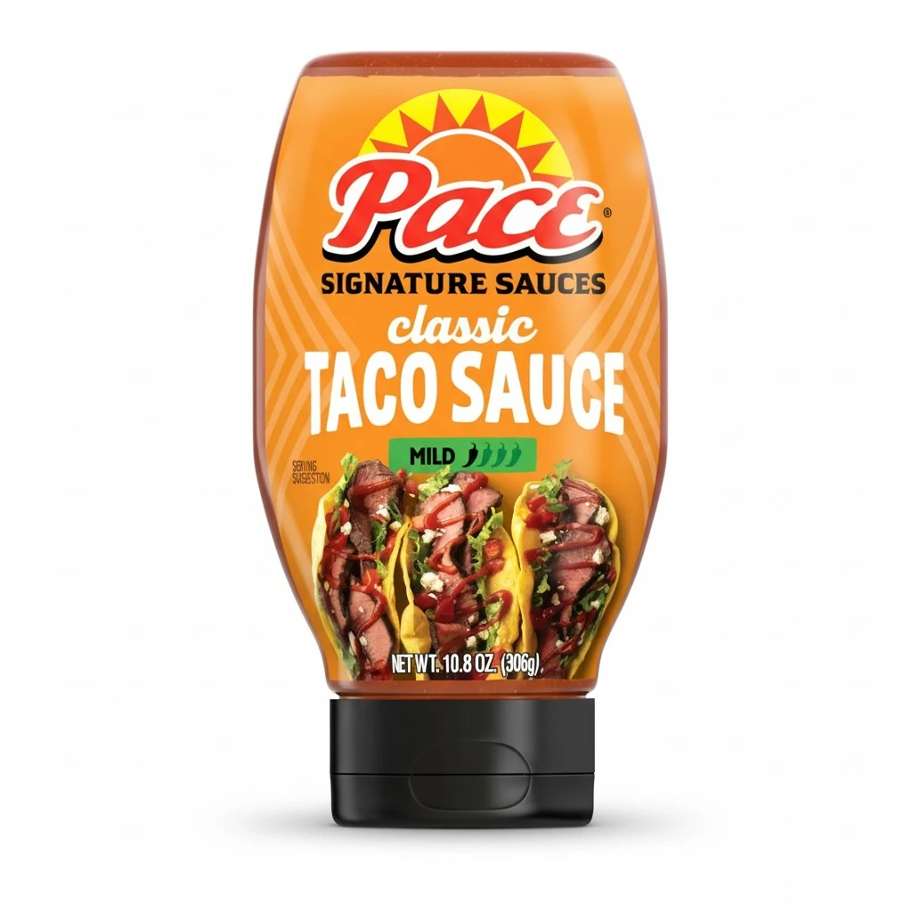 Pace Classic Taco Signature Sauce, 10.8 oz (1 Pack)