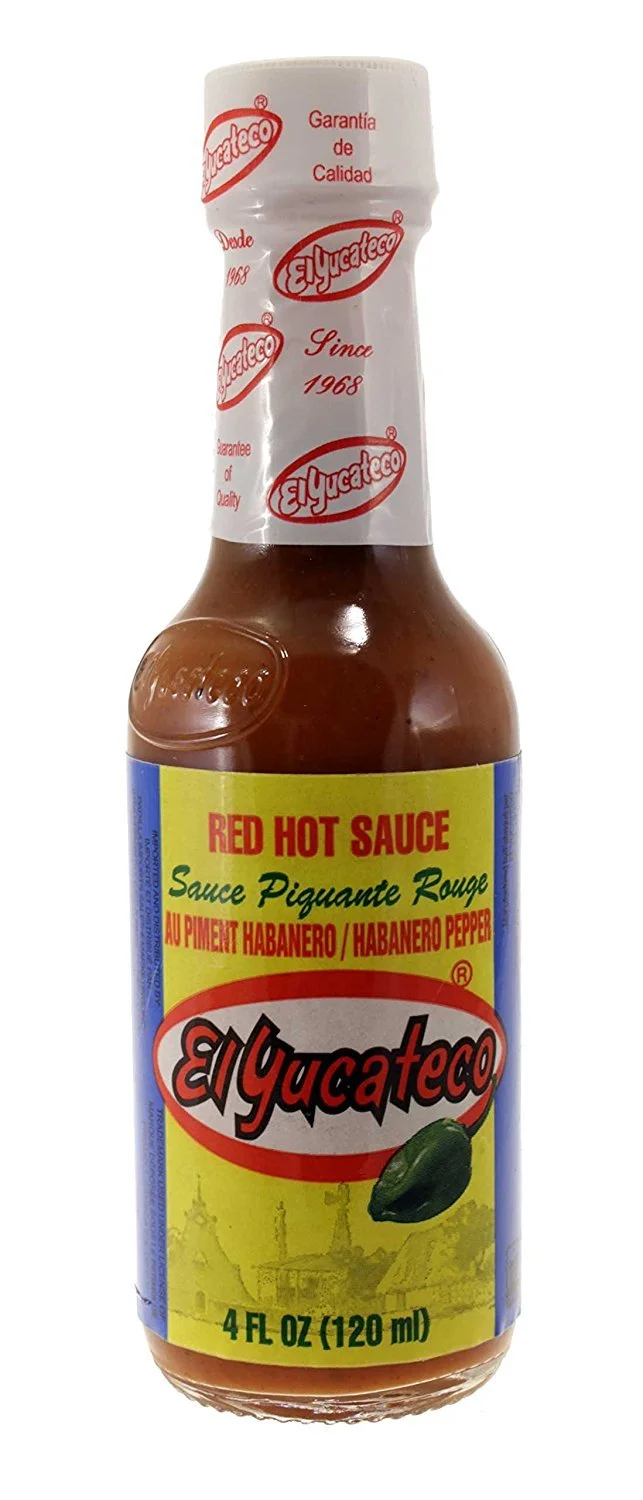El Yucateco Red Hot Sauce, 4 Fluid Ounce