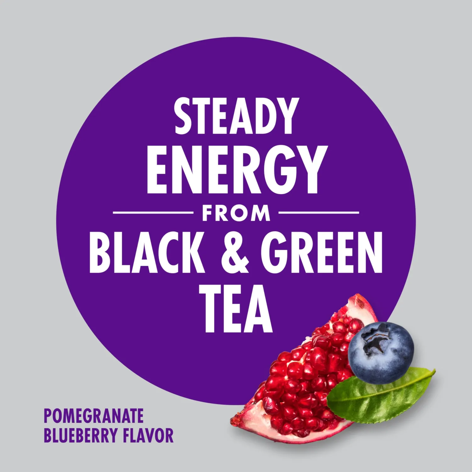 V8 +Energy Pomegranate Blueberry Juice Energy Drink, 8 fl oz Can (Pack of 48)