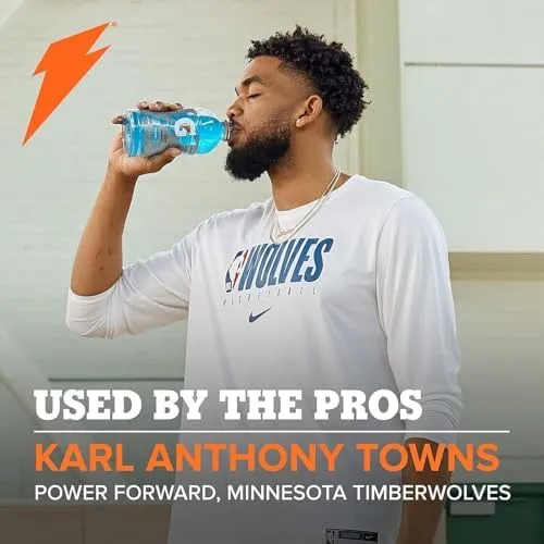 Gatorade Thirst Quencher, Cool Blue, 20 Fl Oz (Pack of 8)