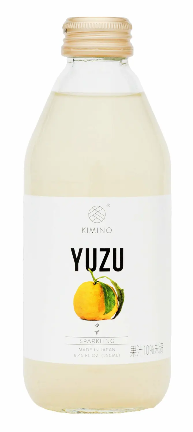 Kimino Drinks Yuzu Juice Sparkling, 8.45 Fl Oz