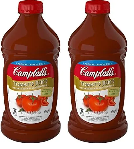 Campbell's Tomato Juice, 64 oz. (Pack of 2)