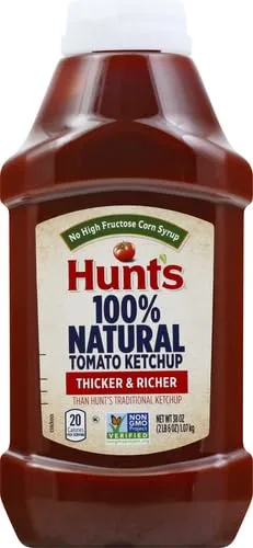 Hunt's All Natural Tomato Ketchup, 38 Oz