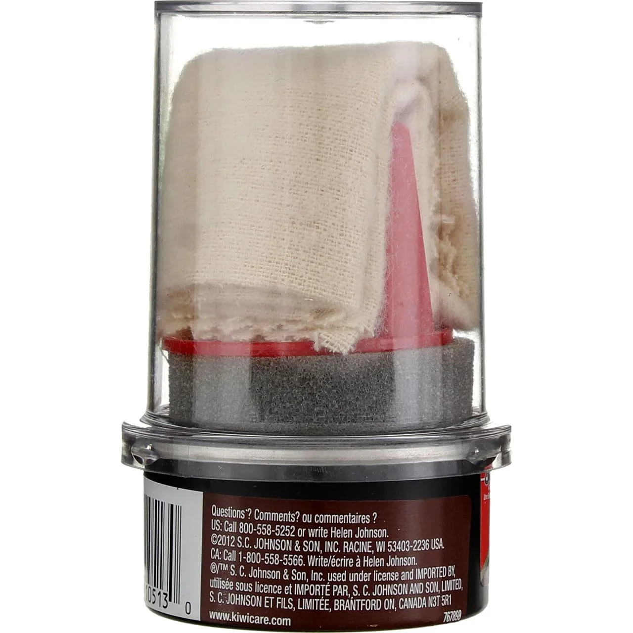 Kiwi 70093 Shoe Polish Kit, 1.1 Oz, Brown