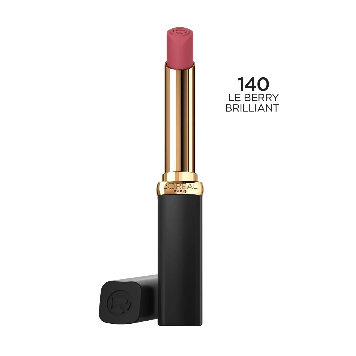 L’Oréal Paris Colour Riche Intense Volume Matte Lipstick, Lip Makeup Infused with Hyaluronic Acid for up to 16HR Wear, Le Berry Brilliant, 0.06 Oz
