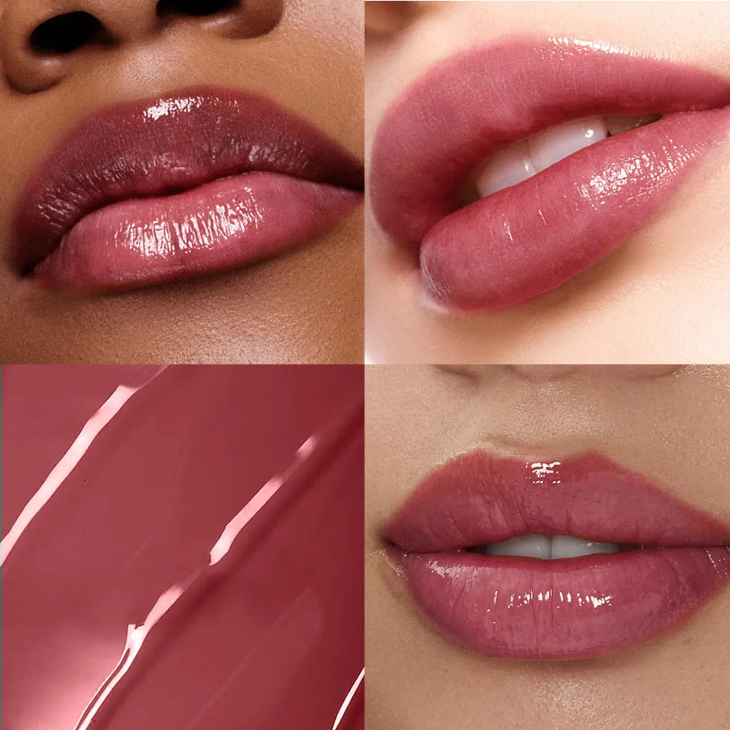 Pink Tinted Lip Balm Lipstick, Hydrating Natural Glossy Sheer Lip Balm, Moisturizing Lipstick Makeup Lip Care for Repairing Dry Lips