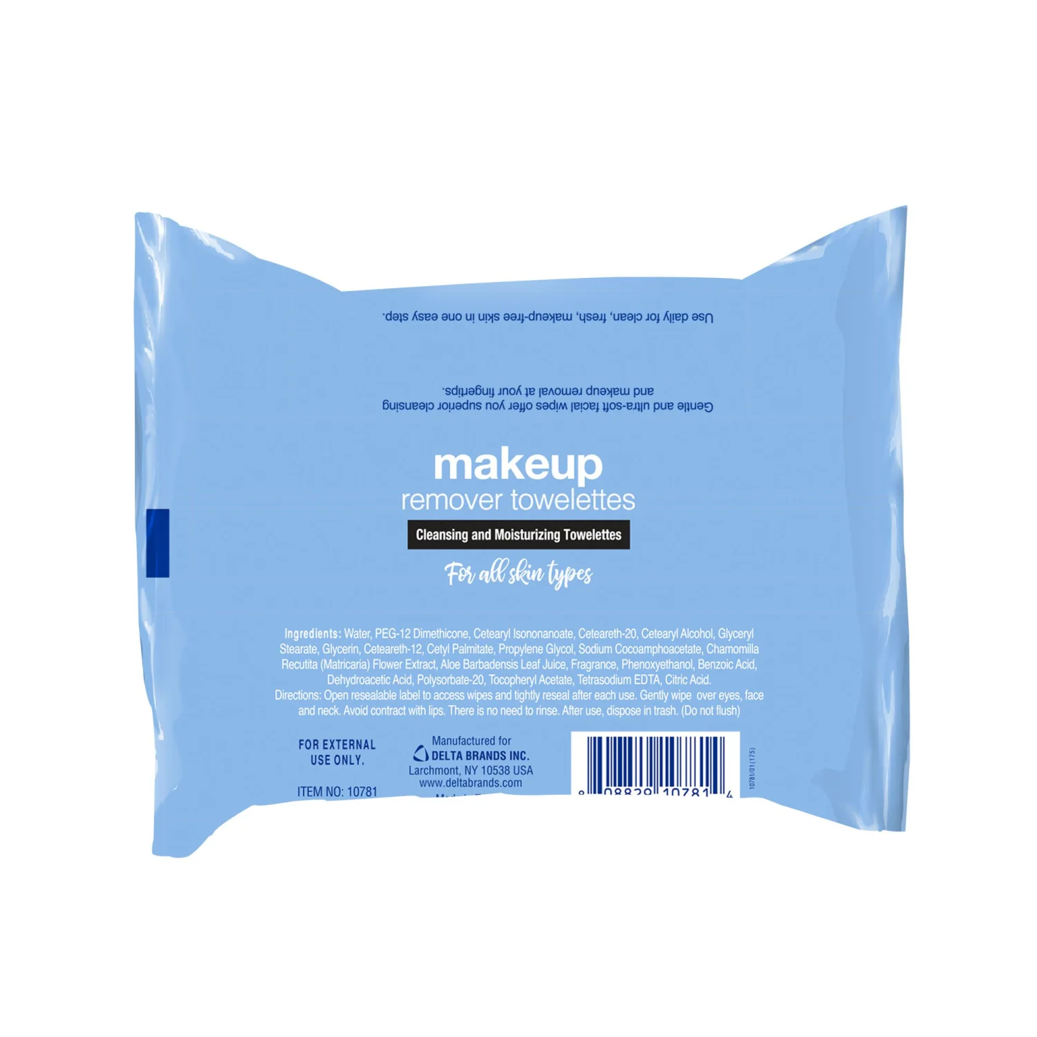 Clarisse Make-Up Remover Towelettes, 30 Count