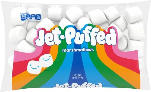 Jet-Puffed Marshmallows, 12 Oz Bag (Pack of 5)