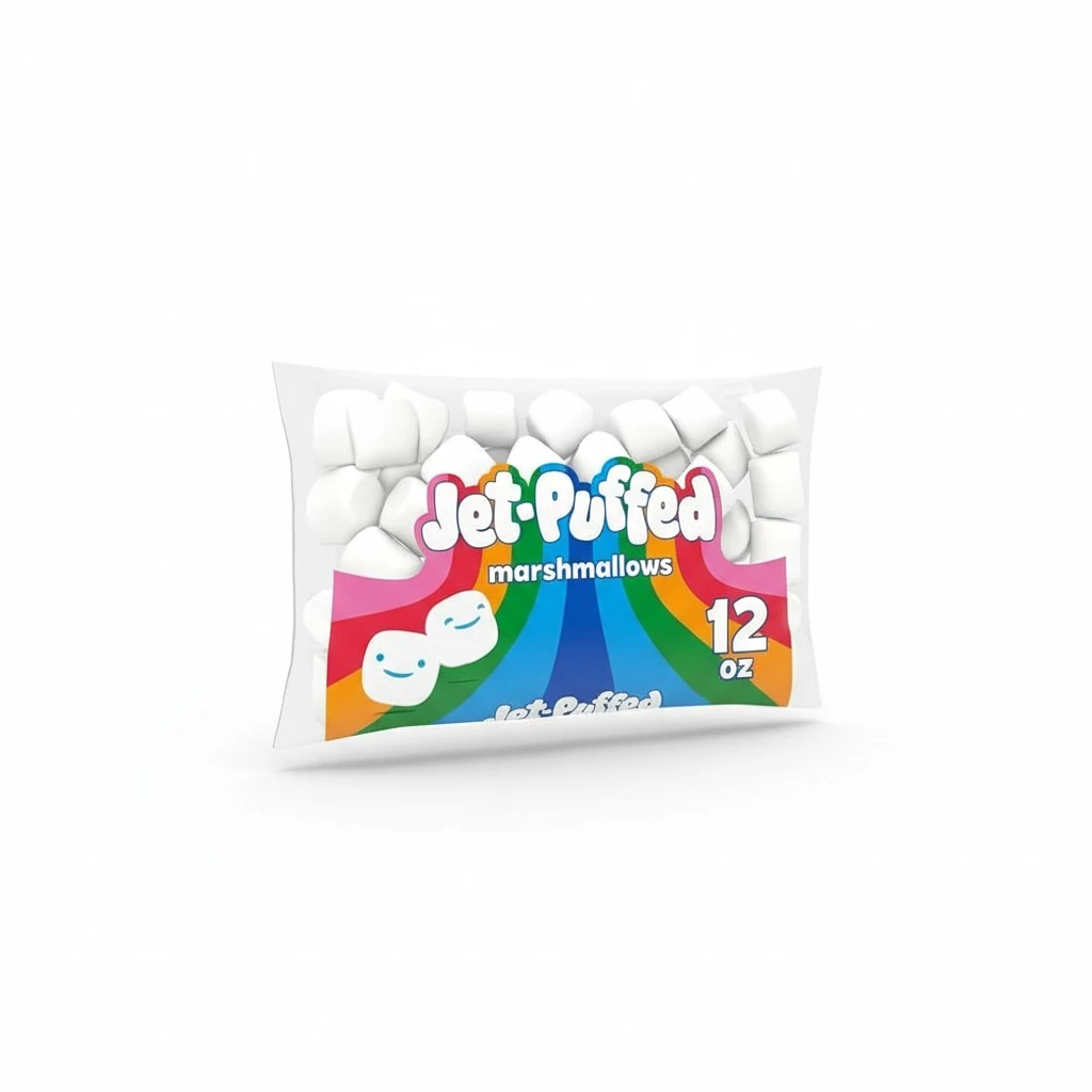 Jet-Puffed Marshmallows, 12 Oz Bag (Pack of 5)