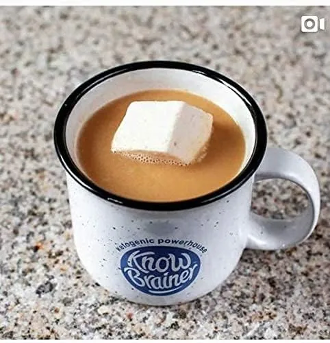 Max Mallow Sugar Free Marshmallows - Keto Friendly, Perfect for S'mores, Hot Chocolate, and Baking with Zero Sugar Snacks, Smores Mct Oil Zero Sugar Marshmellow Marshmallow Classic Vanilla, 2 Pack