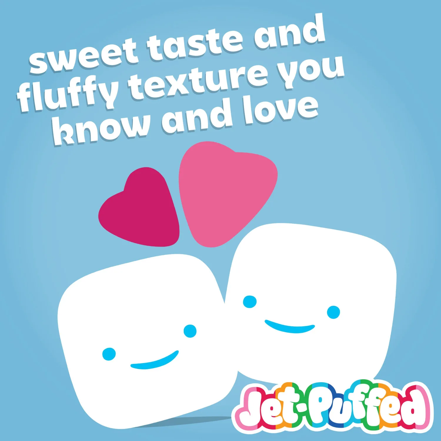 Jet-Puffed Strawberry Hearts Shaped Valentines Day Marshmallows, 8 oz Bag