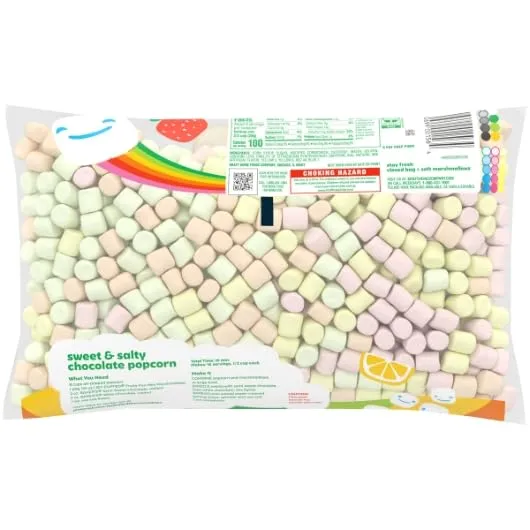 Kraft Jet-Puffed Fruity Fun Mallow | 2-Pack | Orange, Strawberry, Lemon and Lime Miniture Marshmallows | 10 Ounce Bag | By GreenZep