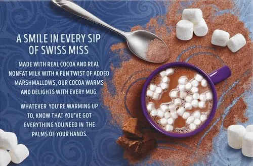 Swiss Miss Marshmallow Lovers Hot Cocoa Mix, 6 Count Hot Cocoa Mix Packets