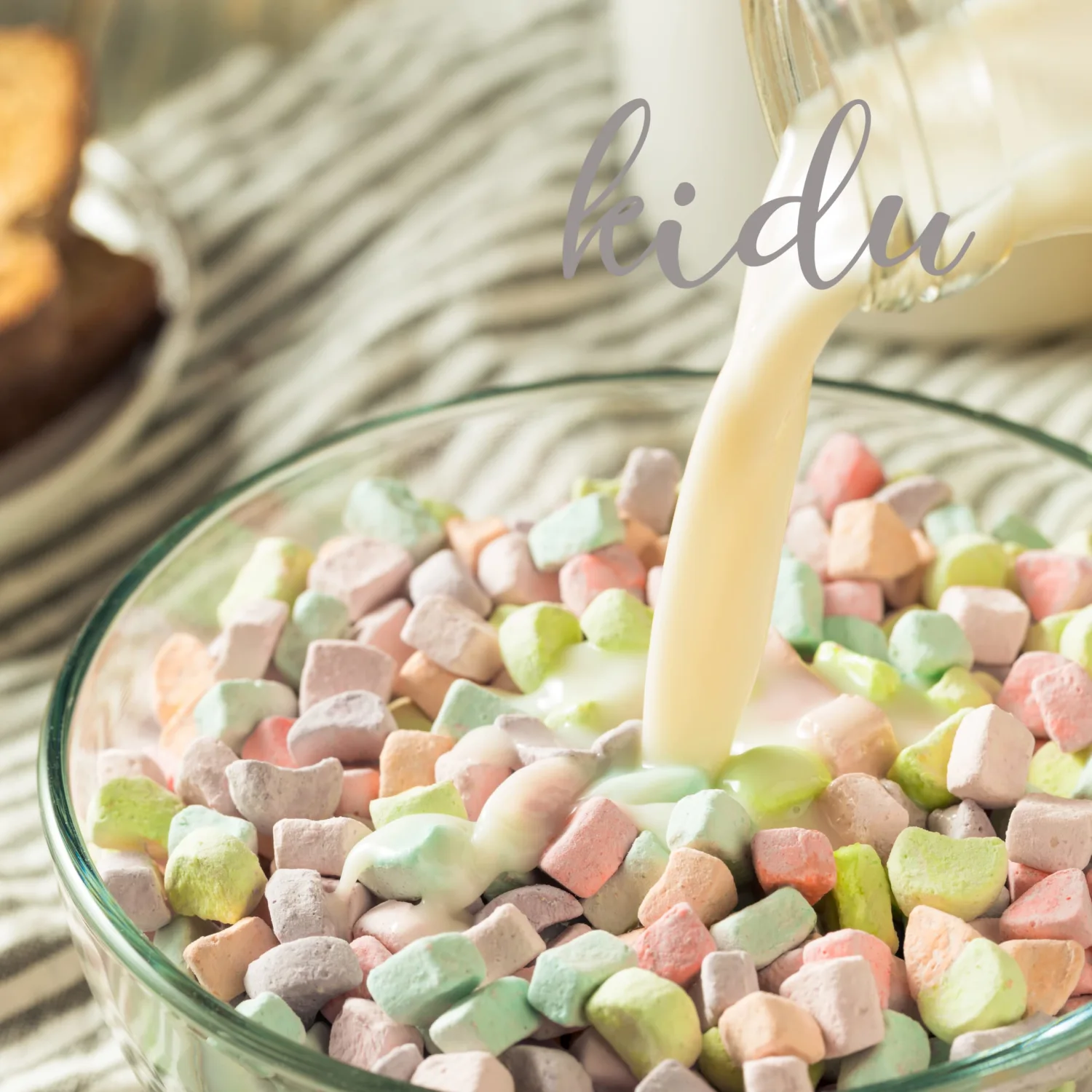 Dehydrated Marshmallow Bits 1 Pound Resealable Bulk Bag Cereal Assorted Colors And Shapes, Perfect For Easter, Saint Patrick's Day Celebration