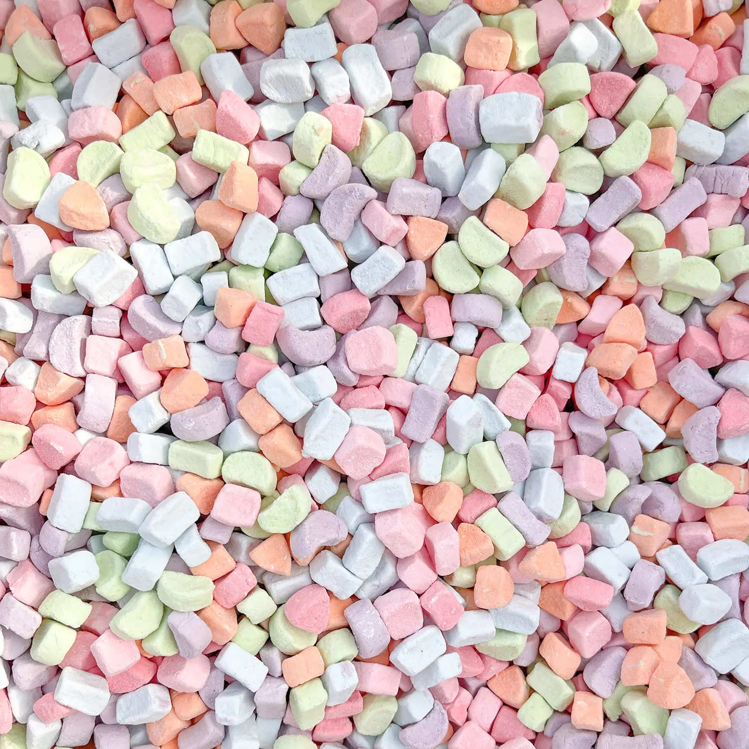 Dehydrated Marshmallow Bits 1 Pound Resealable Bulk Bag Cereal Assorted Colors And Shapes, Perfect For Easter, Saint Patrick's Day Celebration