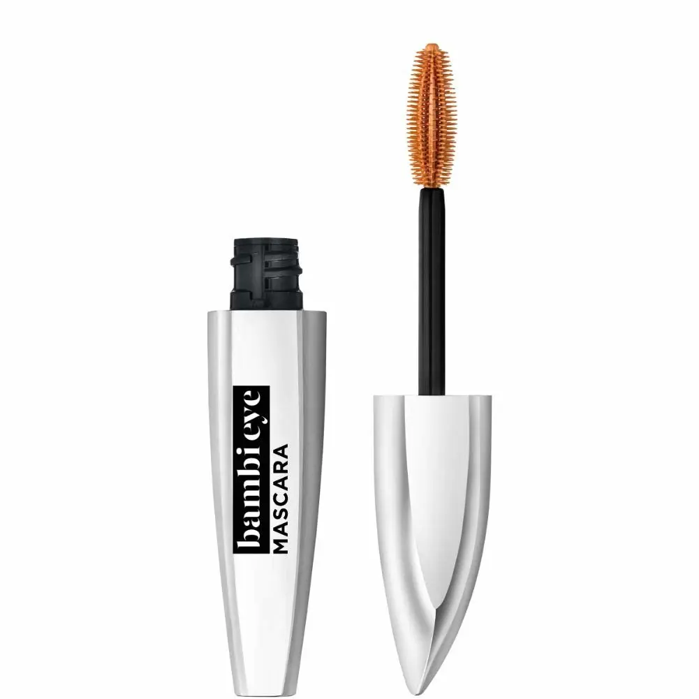 L’Oréal Paris Cosmetics Bambi Eye Washable Mascara, Lasting Volume, Black, 0.28 fl. oz.