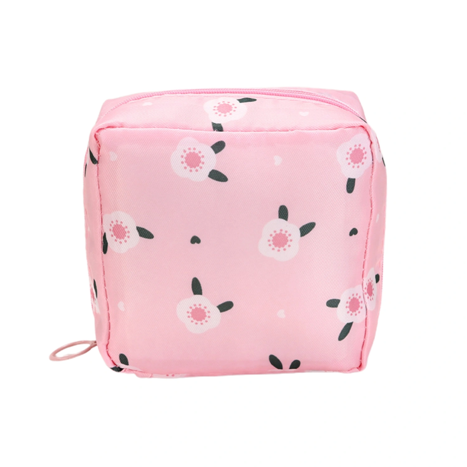 Women Sanitary Napkin Storage Bag Multipurpose Printed Coin Purse