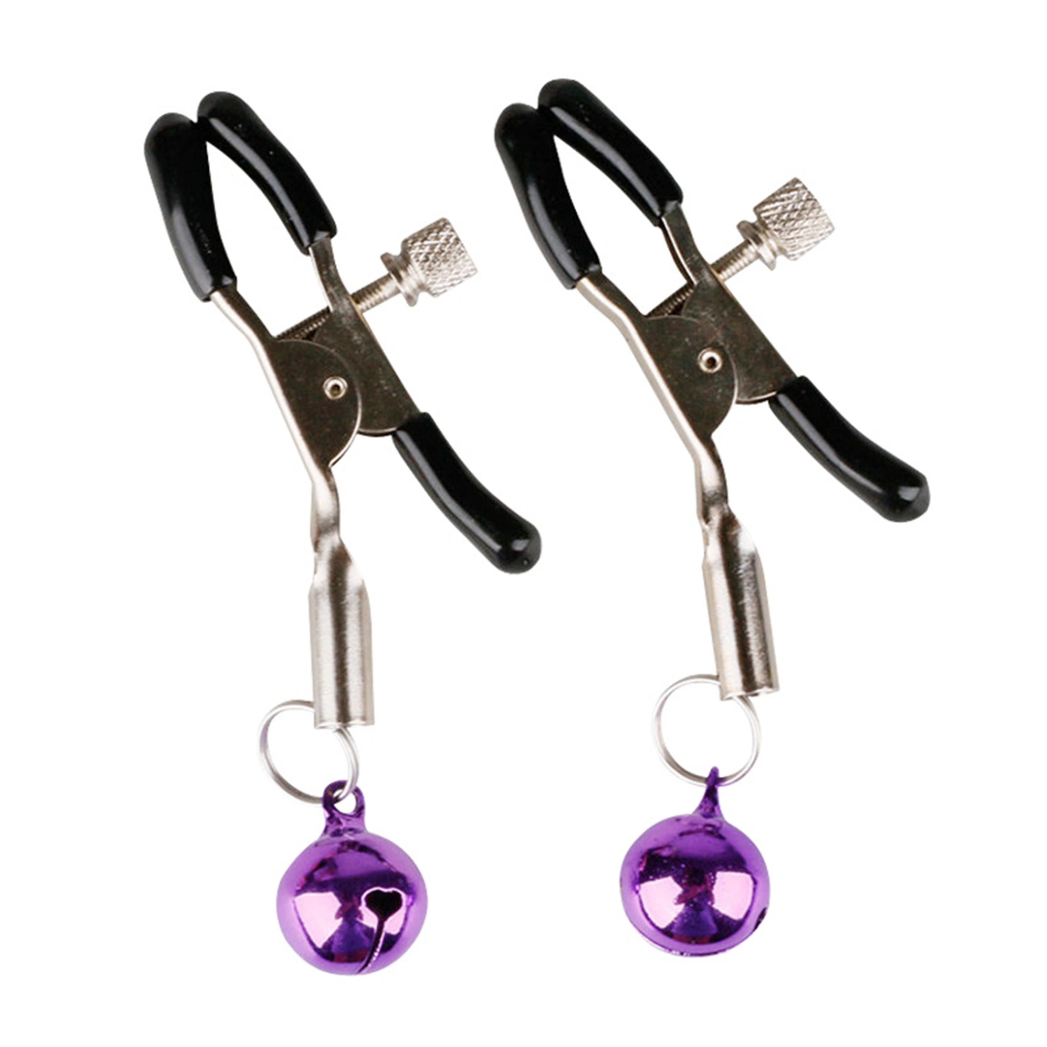 Nipple Clamp Clip for Women, Adjustable Bells Clips Metal Body Clips