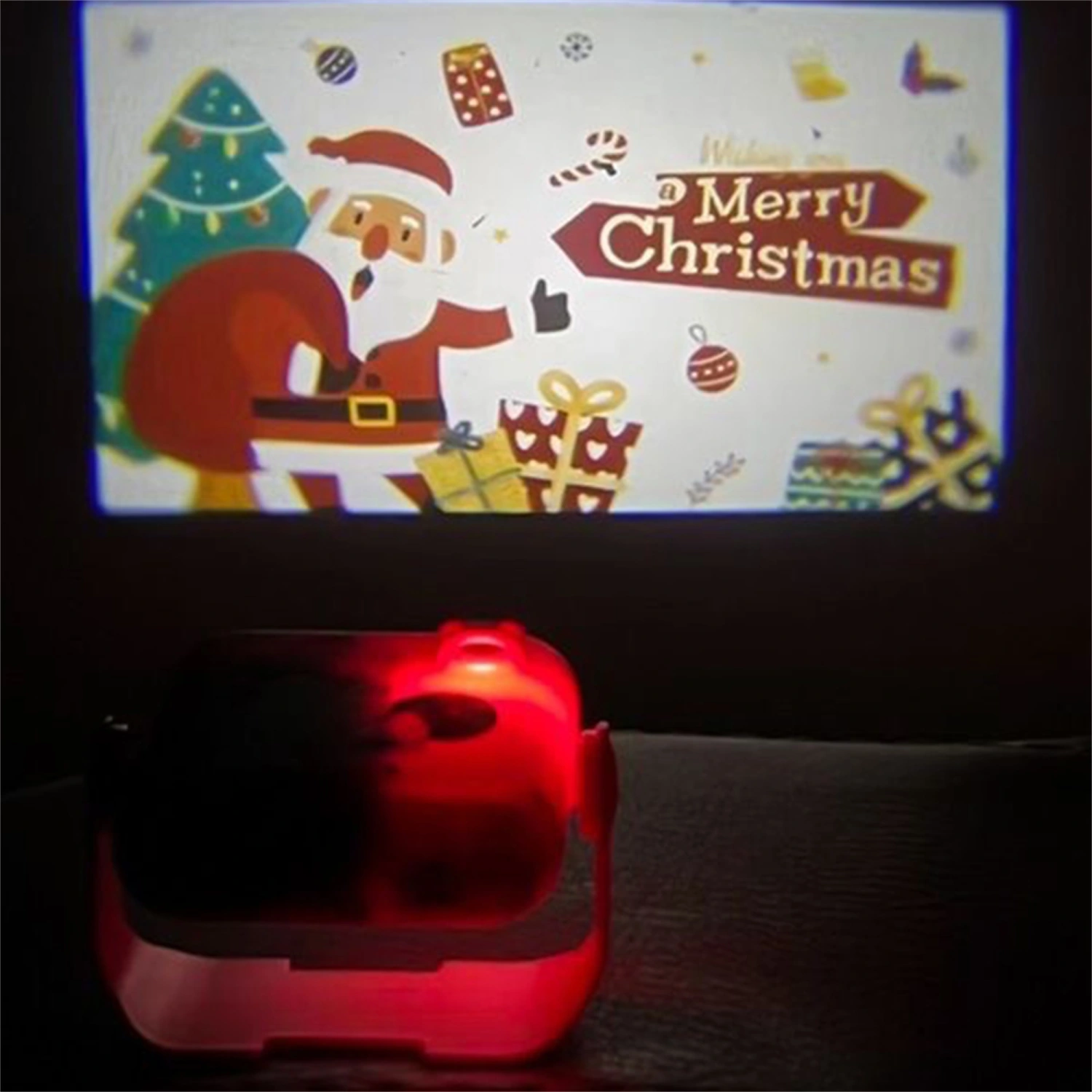 Christmas Projector Night Light Portable LED Ceiling Light Projector
