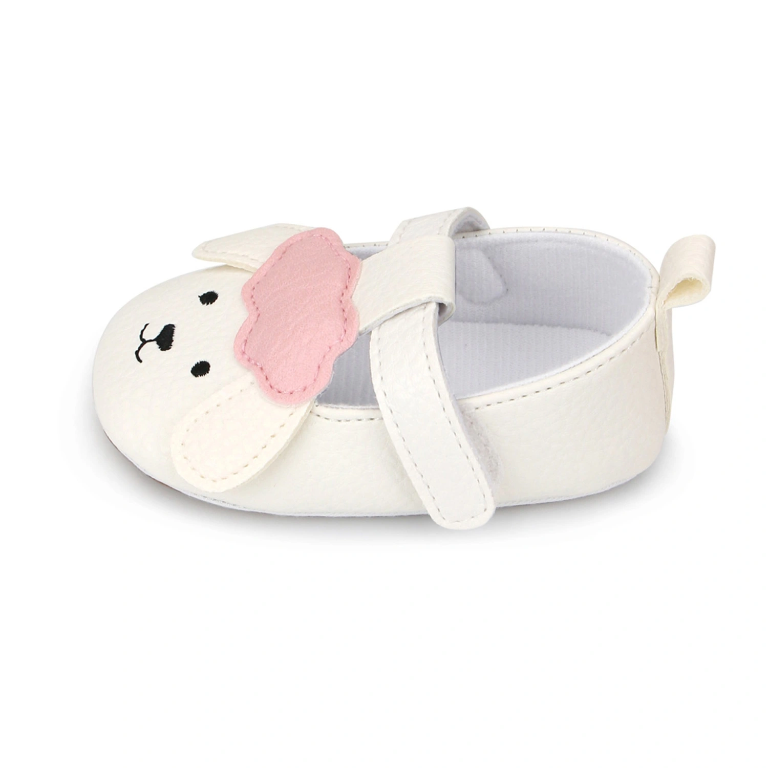 Baby Girls Princess Shoes Cartoon Dog Soft Non-slip First Walker Shoes