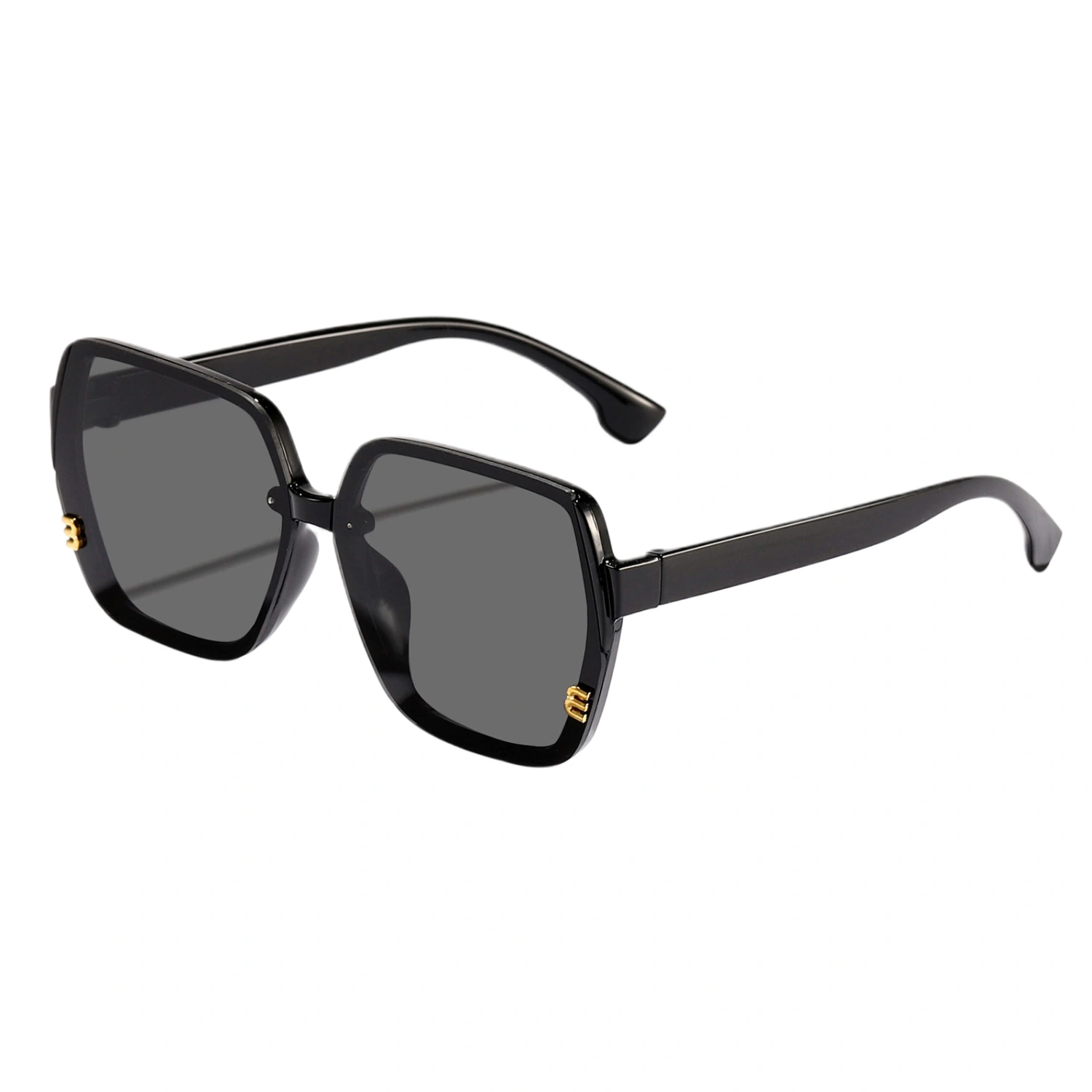 Adult Letter Sunglasses Square Shape Anti-UV Fashion Eyewear Glasses