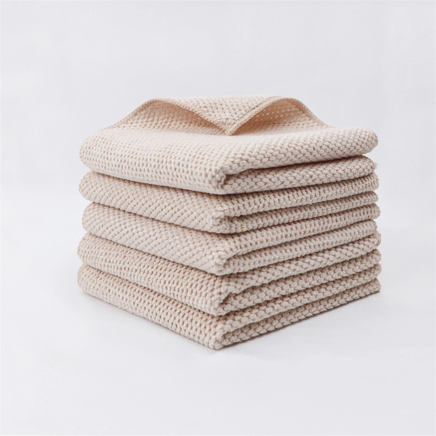 Dish Towel Kitchen Rag Soft Absorbent Microfiber Cleaning Cloth