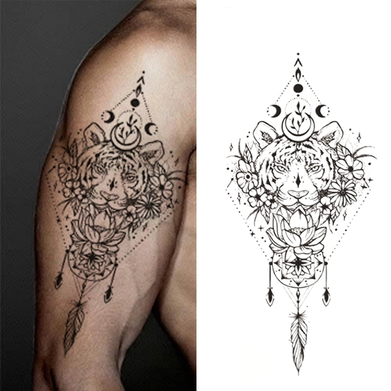 【GL】 Temporary Tattoo Long Lasting Realistic Waterproof Tattoo Sticker