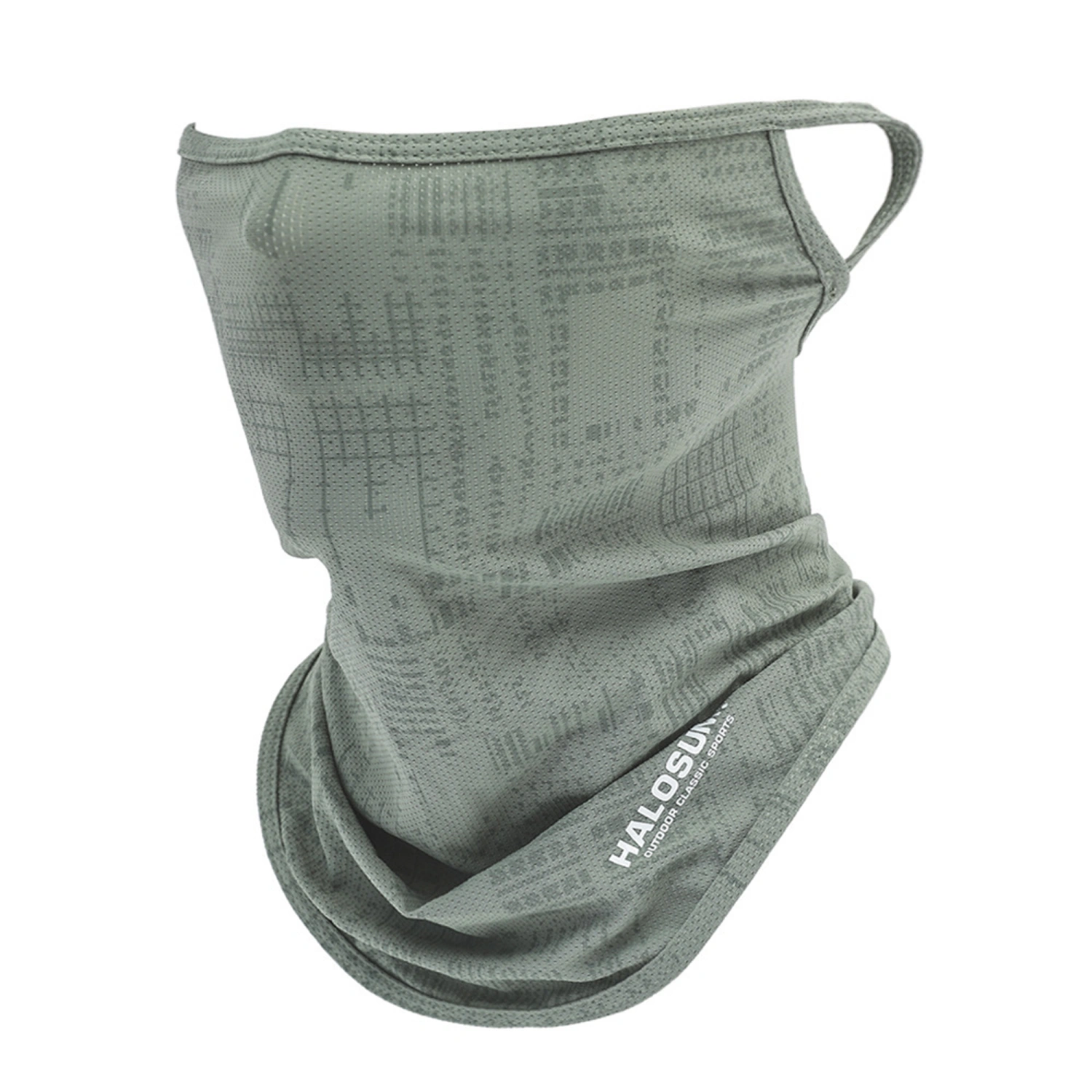 Face Covering with Ear Loops Sun Protection Balaclava Cool Neck Gaiter