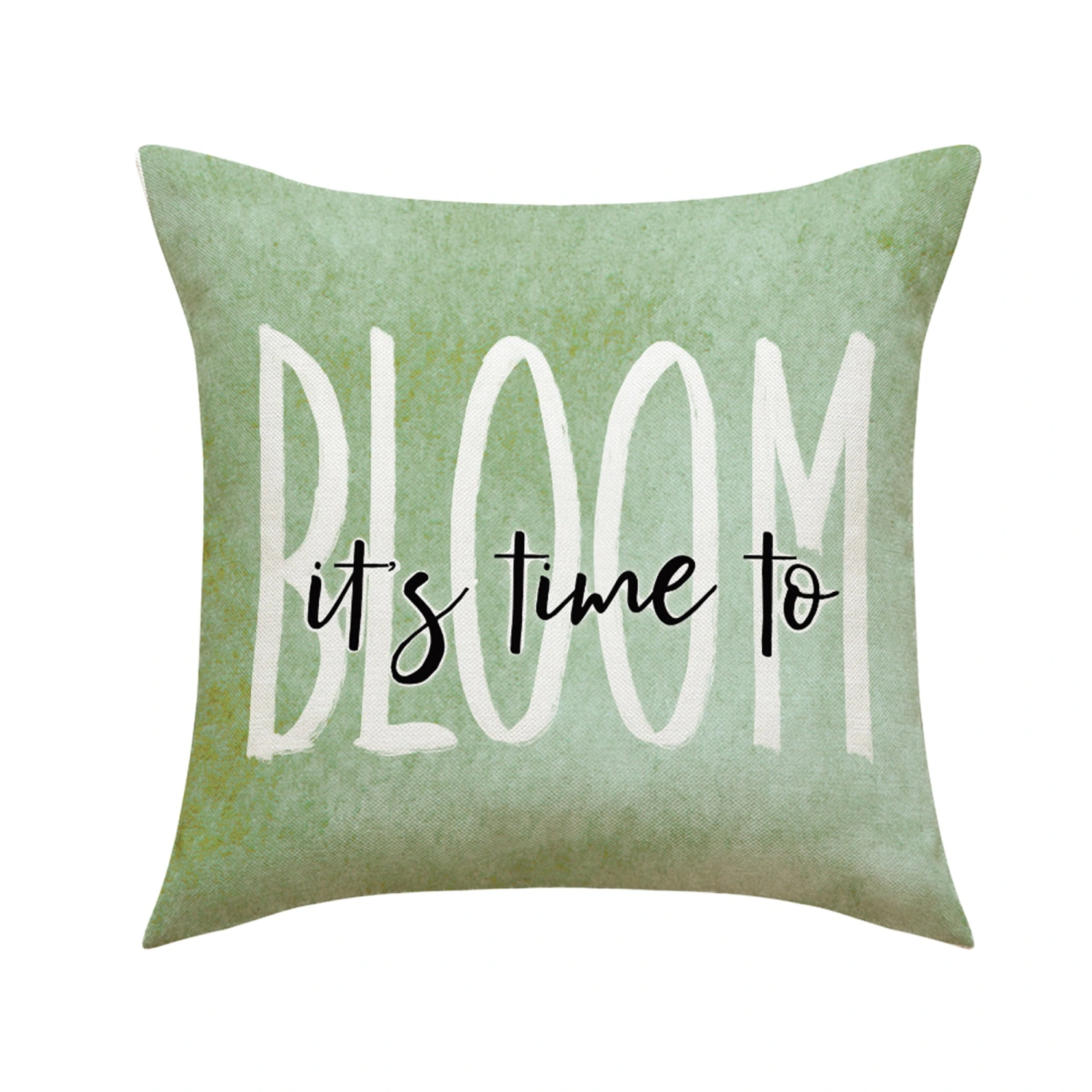Spring Linen Pillow Covers Floral Letter Cushion Cases Home Decor