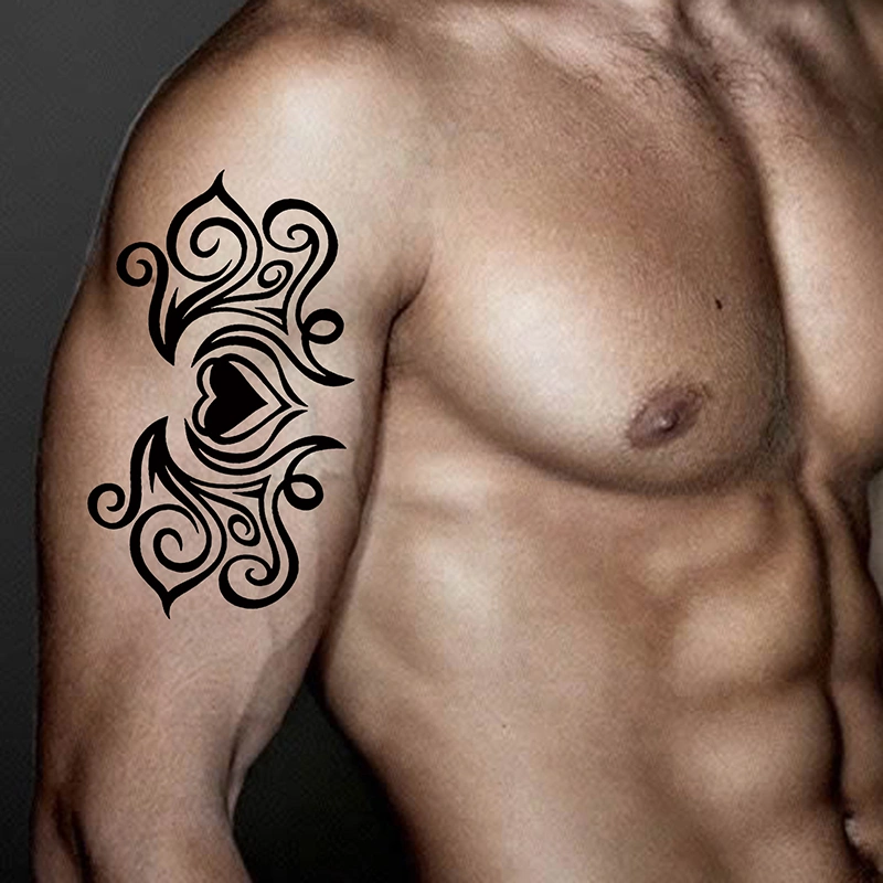 【GL】 Temporary Tattoo Long Lasting Realistic Waterproof Tattoo Sticker