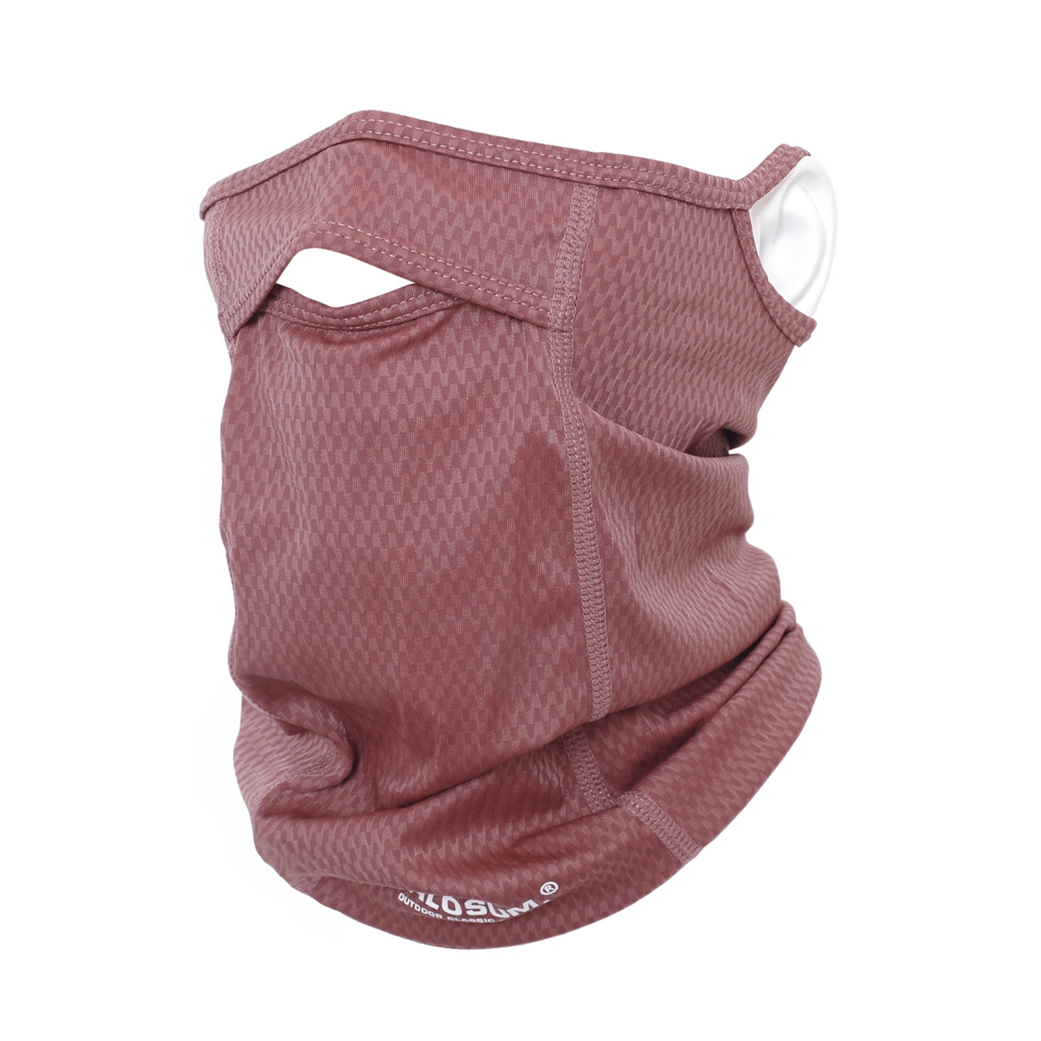 Face Covering with Ear Loops Cut Out Sun Balaclava Cooling Neck Gaiter