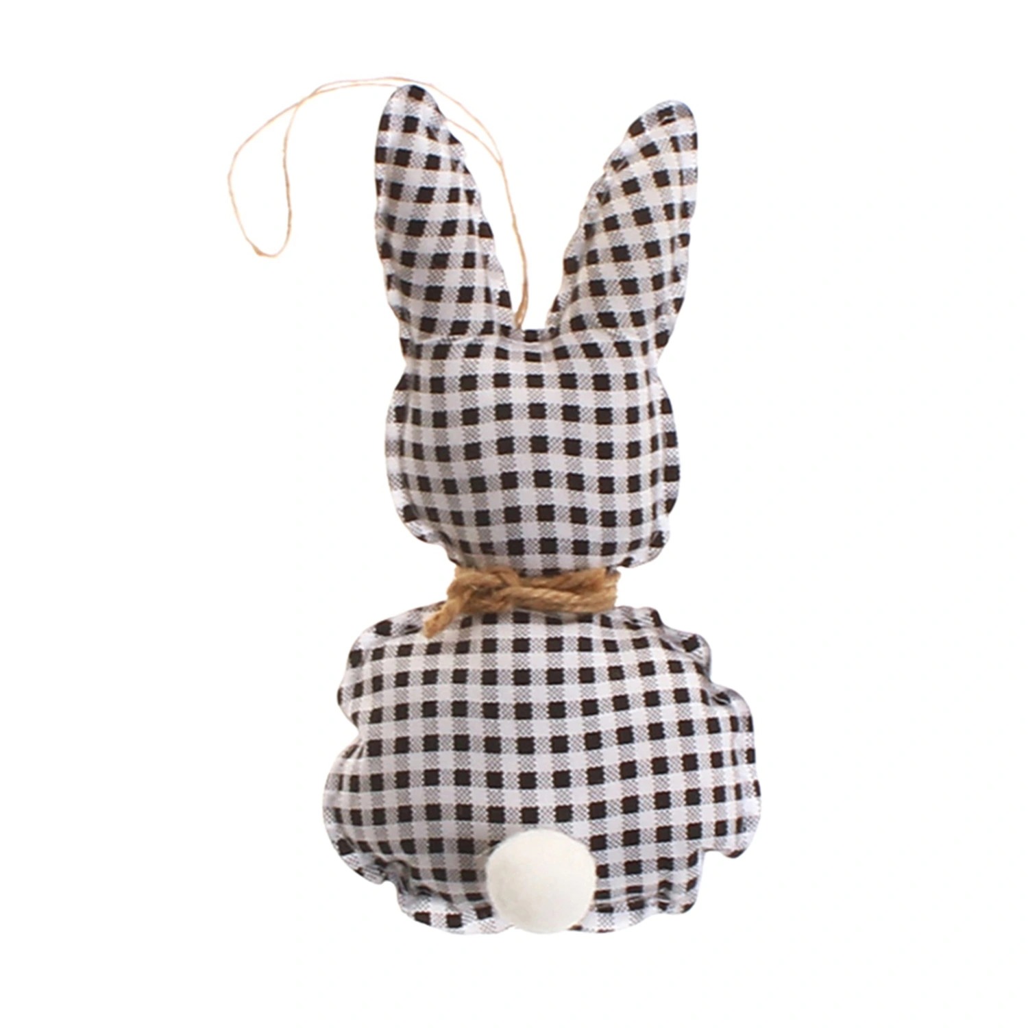 Easter Plush Bunny Ornaments Stuffed Rabbit Easter Hanging Decoration