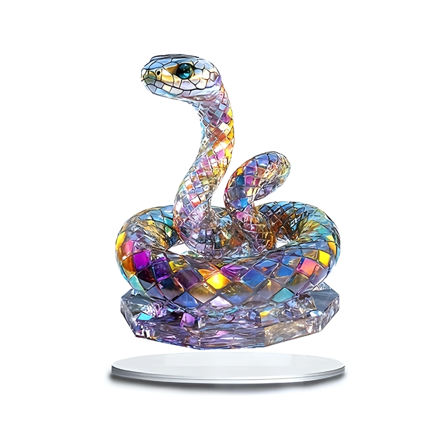 New Year Snake Desktop Ornament Animal Decor for Table Home Party
