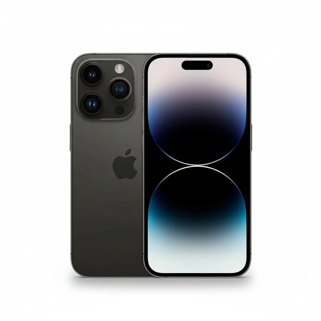 Apple iPhone 14 Pro, 128GB, Space Black for Verizon (Renewed)