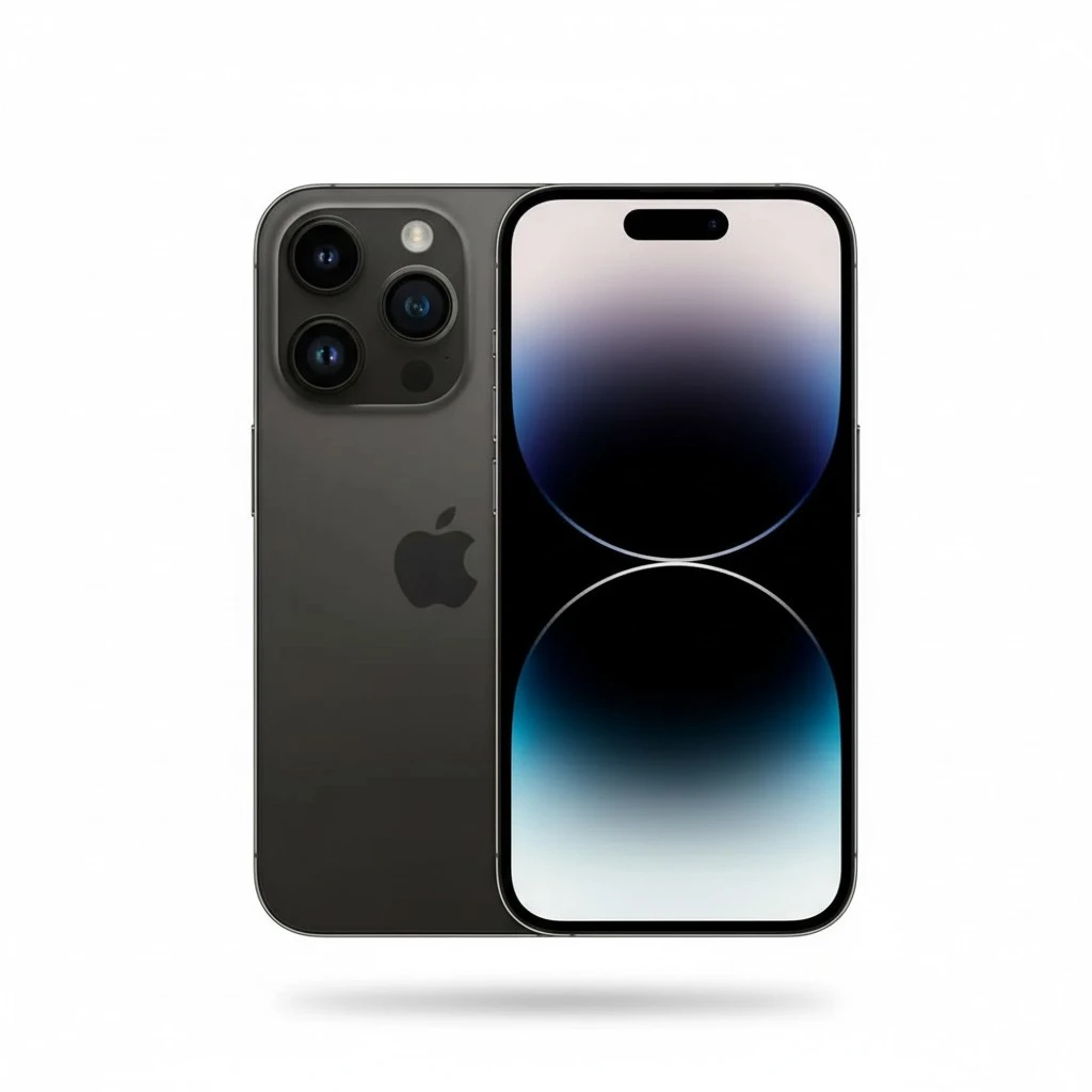 Apple iPhone 14 Pro, 256GB, Space Black - Unlocked (Renewed)