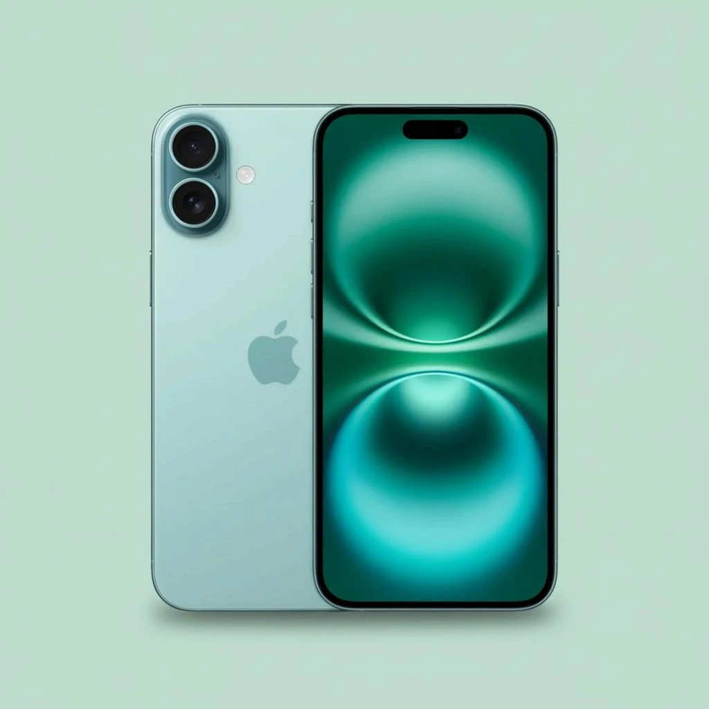 Apple iPhone 16 Plus, US Version, 256GB, Teal - Unlocked (Renewed)