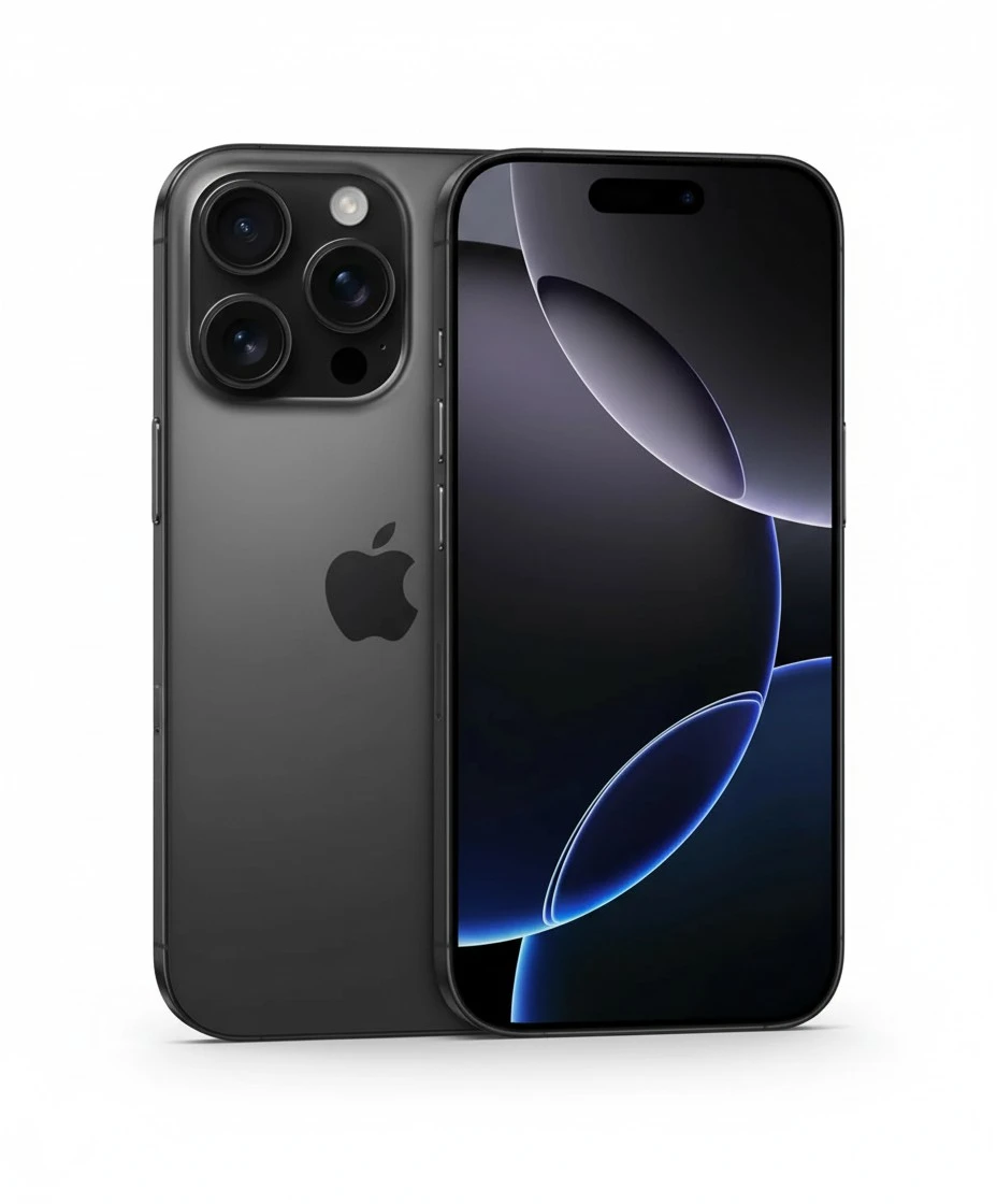 Apple iPhone 16 Pro Max, US Version, 256GB, Black Titanium for Boost (Renewed Premium)