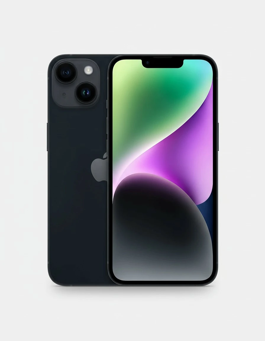 Apple iPhone 14, 256GB, Midnight - Unlocked (Renewed)