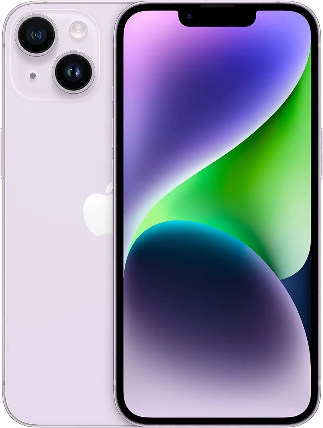 Apple iPhone 14, 256GB, Purple - Unlocked (Renewed)