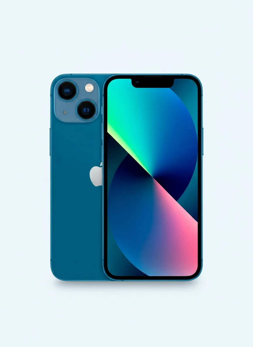 Apple iPhone 13 Mini, 128GB, Blue - Unlocked (Renewed)