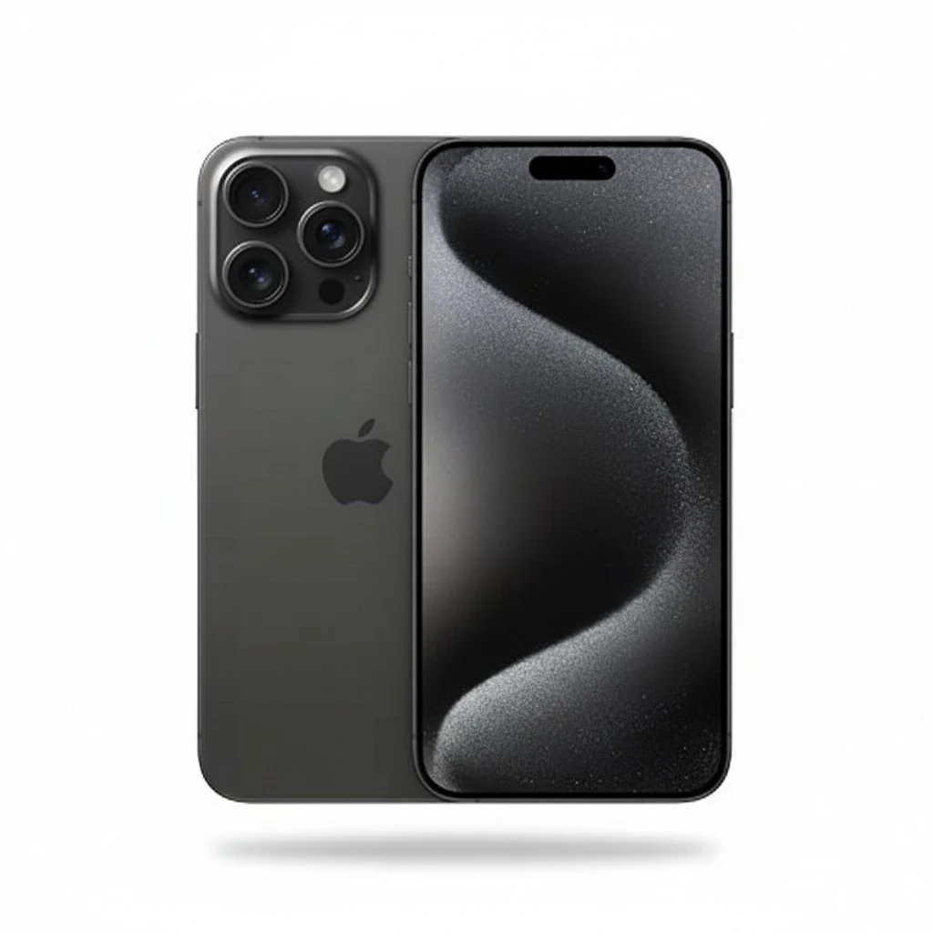 Apple iPhone 15 Pro Max, 1TB, Black Titanium - Unlocked (Renewed Premium)