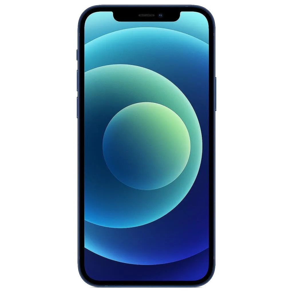 Apple iPhone 12, 128GB, Blue - Unlocked (Renewed Premium)