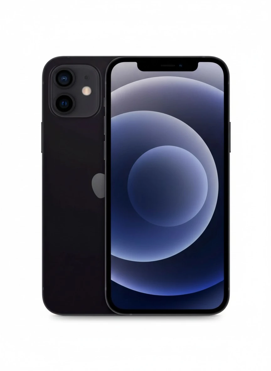 Apple iPhone 12, 256GB, Black - Fully Unlocked (Renewed)