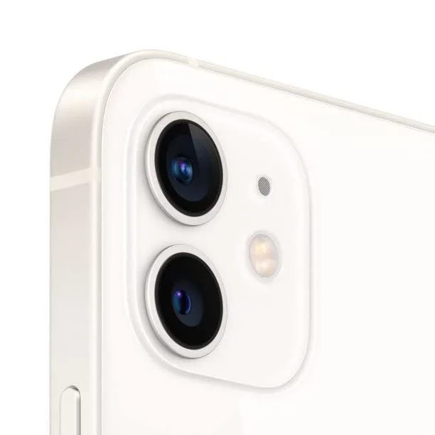 Apple iPhone 12, 64GB, White - T-Mobile (Renewed)