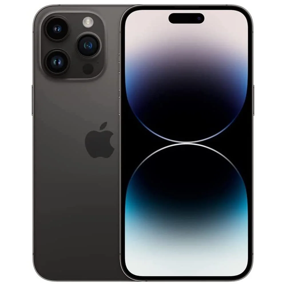 Apple iPhone 14 Pro Max, 128GB, Space Black for GSM (Renewed)