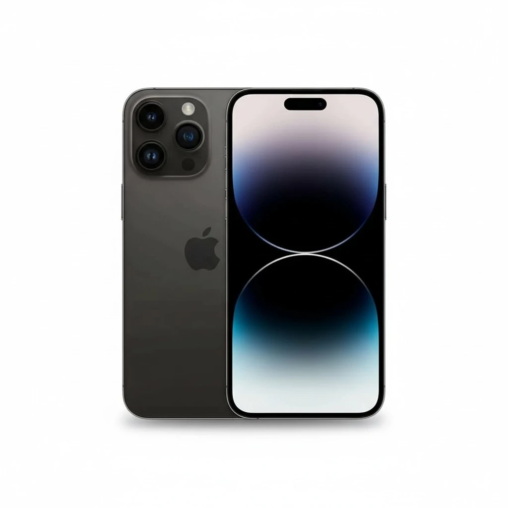 Apple iPhone 14 Pro Max, 128GB, Space Black - Unlocked (Renewed)