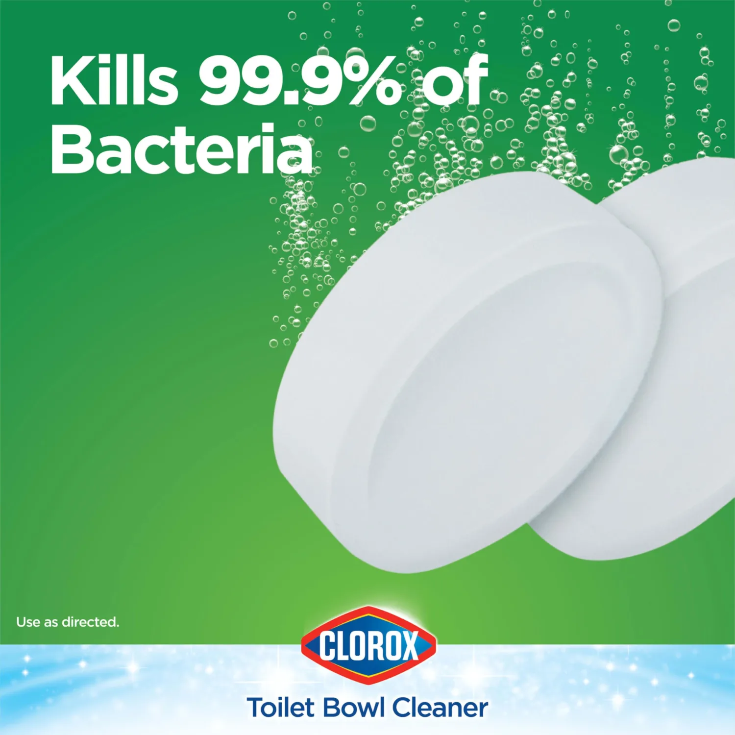 Clorox Ultra Clean Toilet Tablets Bleach 3.5 Ounces Each, 4 Count (package May Vary)