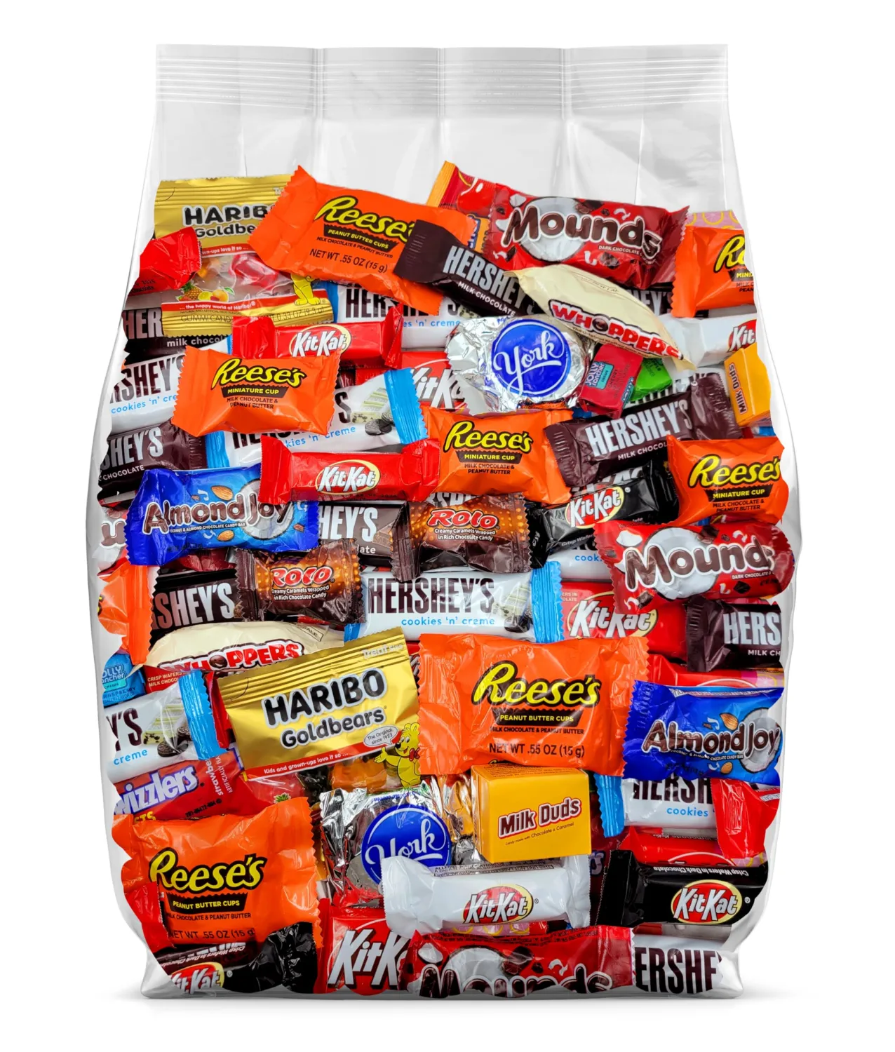 Assorted Chocolate Candy Variety Pack - 2lb Bulk Chocolate Candy Individually Wrapped - Chocolate Candy Assortment for Sharing and Parties - 2 Pound Bulk Candy Mix